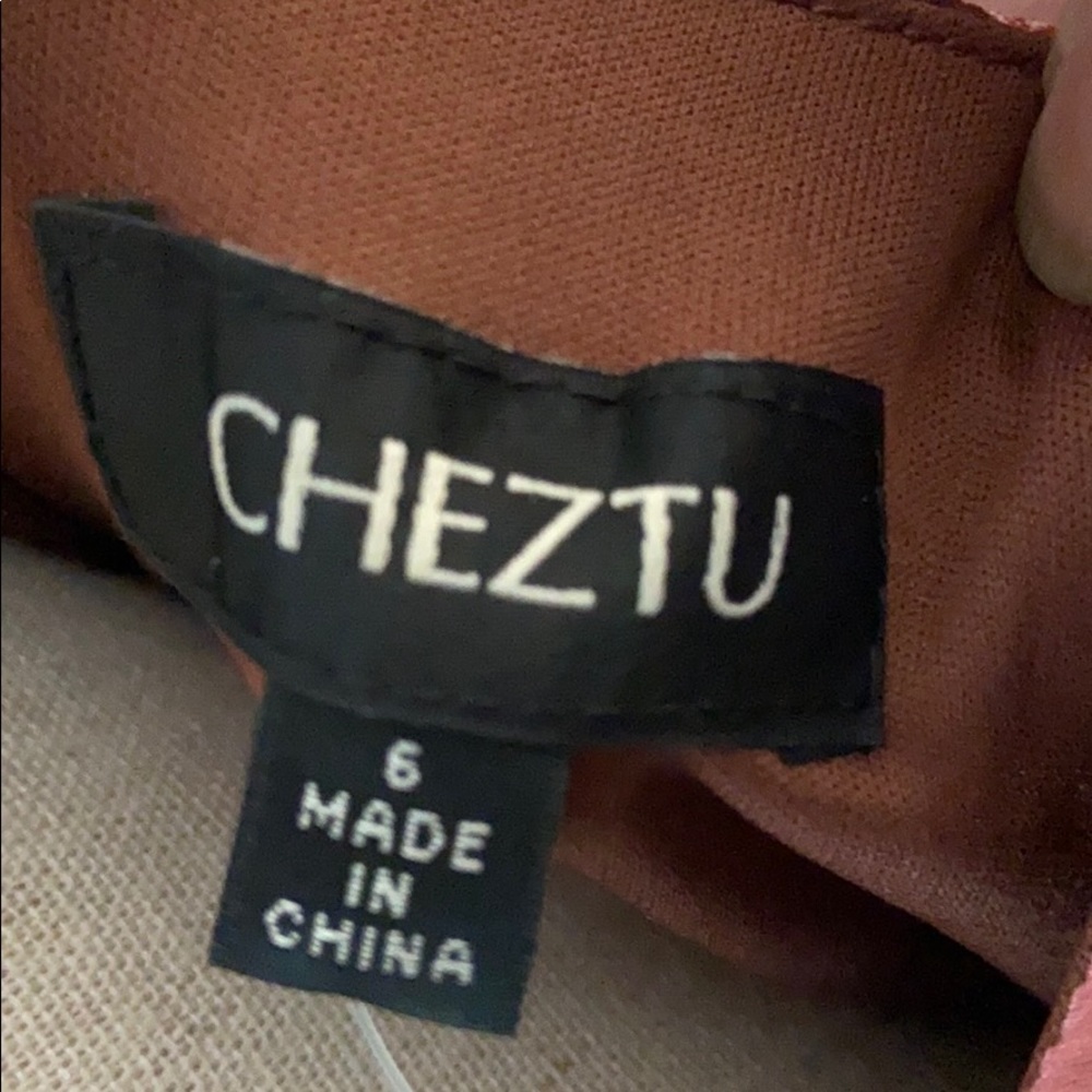BNWT, Cheztu brand, flowy maxi dress, size 6 - Picture 10 of 10